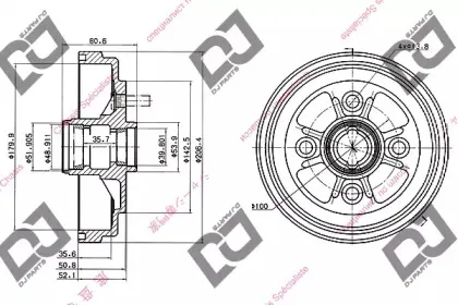 Тормозной барабан DJ PARTS купить